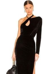 L’Academie NWT Weller Top in Black Velvet size Medium (M)