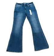 Vigoss Denim Marley Mid Rise Blue Jeans Boot Cut Womens 28 6 M NWT