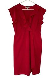 Motherhood Red Maternity Dress Size XL | 44-36