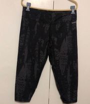 Calvin Klein Performance Women’s Blackthorn Printed Ankle Leggings Size XL