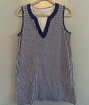 Draper James X Lands End Cotton Tank Dress with Pockets