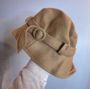 Nine West tan winter hat