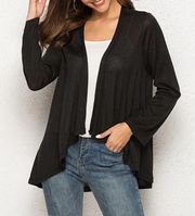 Simply Vera by Vera Wong black cardigan size XL