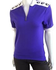 Pearl Izumi Cycling Tee With 3 Back Pockets Purple Women's Size M Medium