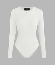 Round Neck Long Sleeve Bodysuit