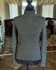 Lauren Ralph Lauren metallic turtleneck Small Petite