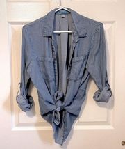 Buttons Jean Button Down Shirt