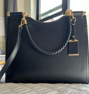 Structured Black Purse 