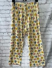 Disney Winnie the Pooh Character Pajama Pants Plus Size 2X Like New