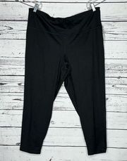 Ideology NWT Size XXL Deep Black UPF 50+ Athletic Leggings