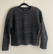 Wilfred Free Zuzanna Cotton Sweater Charcoal