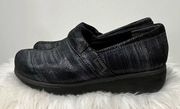 Greys Anatomy Soft Walk Womens Meredith Clogs Shoes Black Patterned 6.5