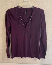 Purple Riveted Top