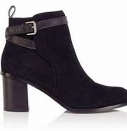 Karen Millen Suede Belted Ankle Boot 2.5 Heel 9/40