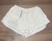 brand New  Beachy Linen Shorts Small with tags