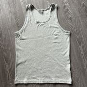 Uniqlo Tank Top Womens Extra Large Basic Gray