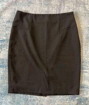 The Limited Collection Black Side Zip Pencil Skirt Size 4