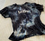 Socialite Tie Dye Tee Shirt Size 2X