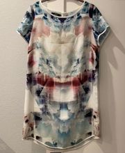 NWT Goldie digital floral print Mini Dress s/m