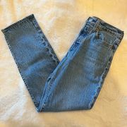 Levi Wedgie Straight Jeans