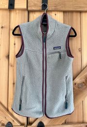 Patagonia Gray Fleece Vest