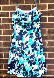 NWT New York & co floral spaghetti strap sun dress.