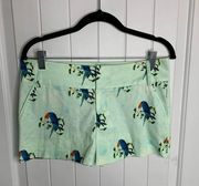 Alice and olivia bird cady shorts size 2