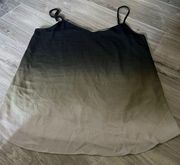 Tahari ombré dip-dye tank size small