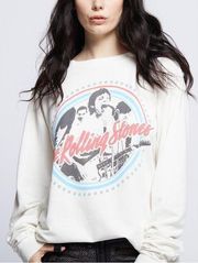 Recycled Karma The Rolling Stones Concert Sweatshirt, Size XS,