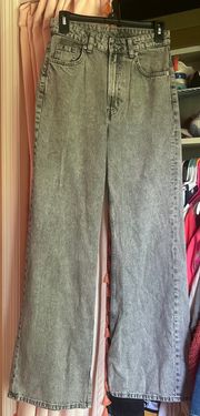 Divided Gray High&Wide Jeans