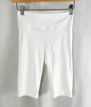 Koral High Rise Blackout White Shorts Size Small