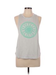 Women Gray Tank Top, Size  L