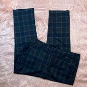 Democracy Woman’s Plaid High Rise Pants Size 12