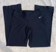 Nike Black Dri-Fit Straight-Leg Yoga Pants