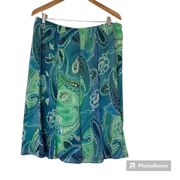 NWT  Women’s Skirt Easter Group Skirt Blue Iris Size X-Large