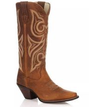 Crush by  Women's Brown Jealousy Western Mid-Calf Cowboy Boots | Size 6.5