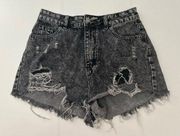 SHEIN Ripped Denim Shorts