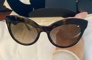 Prada sunglasses AUTHENTIC Prada sunglasses & case in excellent condition!