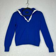 LAUREN  Blue Turtleneck Sweater Sz. Small