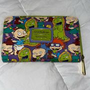 Loungefly x Nickelodeon Rugrats Reptar Bar Allover Print Zip Around Wallet