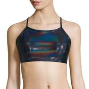 Holographic Sports Bra