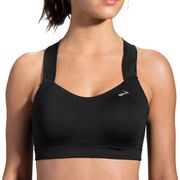 Moving Comfort black crossback sports bra XS C/D