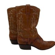 Tony Lama brown boot size 7 style 8082