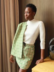 Never A Wallflower Tweed Skirt