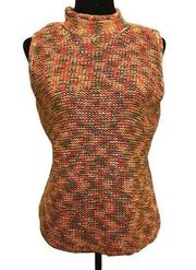 Crazy Horse Collection loose knit sleeveless sweater