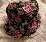 City hunter floral Rose bucket hat size small medium