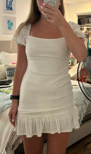 White Mini Dress