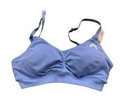 Oner Active Womens' Size Small Effortless Micro Bralette Blue Adjustable NWT