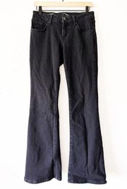 Wild Fable Women’s 8 Low Rise Flare Jeans Washed Black