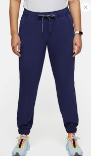 Navy Scrub Joggers